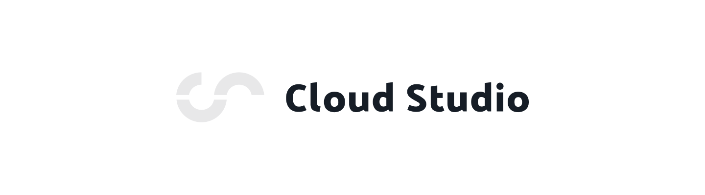 我设计的 Cloud Studio Logo 文字部分